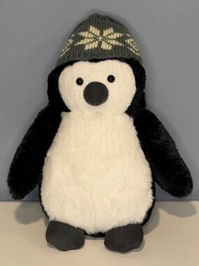NWT Gund Fair Isle Arctic Puffer Penguin Plush